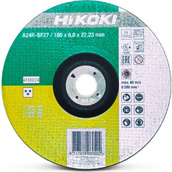HIKOKI ΔΙΣΚΟΣ ΛΕΙΑΝΣΗΣ ΓΙΑ ΓΩΝ. ΤΡΟΧΟ (INOX) 180X6 DPC