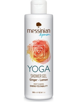 Messinian Spa Yoga Ginger & Lemon Αφρόλουτρο σε Gel 300ml