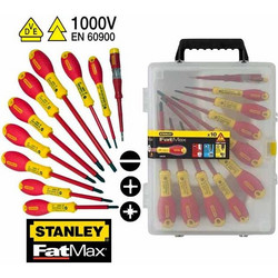 Stanley 0-62-573 Σετ κατσαβιδιών VDE 1000V 10 τεμαχίων