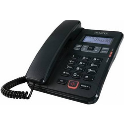 Alcatel Temporis 55 Ενσύρματο Τηλέφωνο με Ανοιχτή Ακρόαση Μαύρο