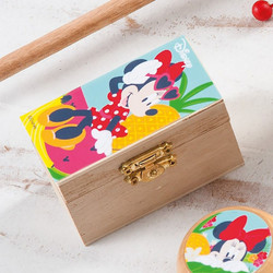Parisis Μπομπονιέρα Βάπτισης Σεντούκι Minnie Mouse Tropical από Ξύλο