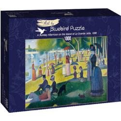 Puzzle Bluebird Puzzle Georges Seurat A Sunday Afternoon On The Island Of La Grande Jatte 1000 Κομμάτια