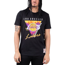 Mitchell & Ness NBA Final Seconds Los Angeles Lakers T-Shirt Μαύρο BMTRINTL1057-LALBLCK