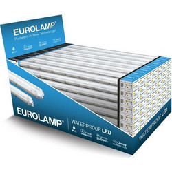 ΕΚΘΕΤΗΡΙΟ ΓΙΑ ΣΤΕΓΑΝA ΦΩΤΙΣΤΙΚΑ ΜΕ ΛΑΜΠΑ LED TUBE 1,50m 161Χ74Χ109