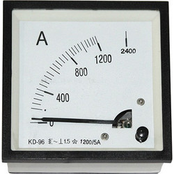 Adeleq Αμπερόμετρο Μέσω Μ/Τ 96x96mm 1200/5Α Πλήρες 11-49612007