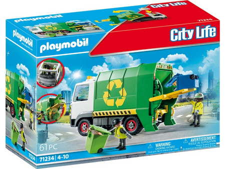 Playmobil Όχημα Ανακύκλωσης για 4-10 Ετών 71234