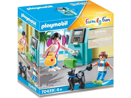 Playmobil Family Fun Τουρίστες στο ATM για 4+ Ετών 70439