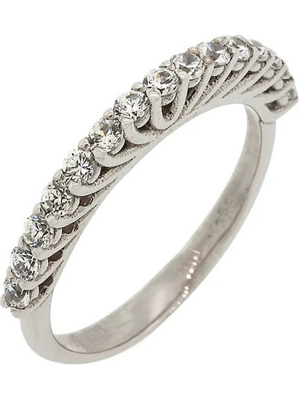 Million Diamonds Γυναικείο Δαχτυλίδι Σειρέ Μισόβερο Λευκόχρυσο 9K με Διαμάντι RΖ14393