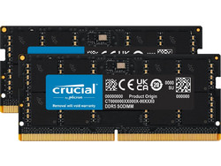 Crucial 32GB (2X16GB) DDR5 RAM 5600MHz C46 SoDimm