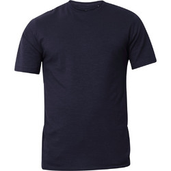 Zero RAW NECK BASIC T-SHIRT Σκούρο Μπλε