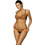 Marko Bikini Set με Ενίσχυση Μαύρο Πορτοκαλί M-490-113070