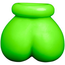 Ouch! Glow in The Dark Ball Sack Green