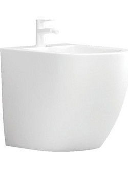 Μπιντέ δαπέδου MILOS LT 2141C White Glossy KARAG