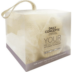 Daily Mesh Sponge - with Lavender & Vanilla Scent