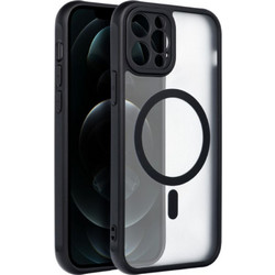 Is Tpu Full Matte Mag Iphone 12 Pro Black Backcover - (MAGFMIP12P)