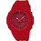 Casio G-Shock Ανδρικό Ρολόι Χρονογράφος με Κόκκινο Καουτσούκ Λουράκι GA-2100-4AER