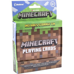 Paladone Minecraft Τράπουλα Πλαστικοποιημένη Καφέ PP6587MCF