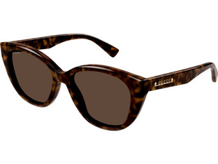 Gucci GG1588S 002 Γυναικεία Γυαλιά Ηλίου Πεταλούδα Κοκάλινα Ταρταρούγα με Καφέ Polarized Φακό
