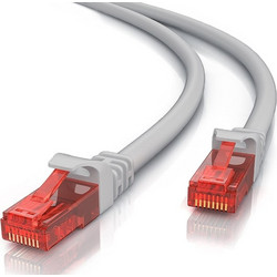 Powertech U/UTP Cat.6 Καλώδιο Δικτύου Ethernet 0.25m Grey CAB-N215
