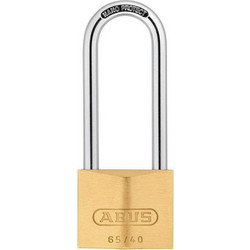 Abus 65/50 HB80 Λουκέτο Ασφαλείας Ορειχάλκινο ΜΑΚΡΥΛΑΙΜΟ 50mm