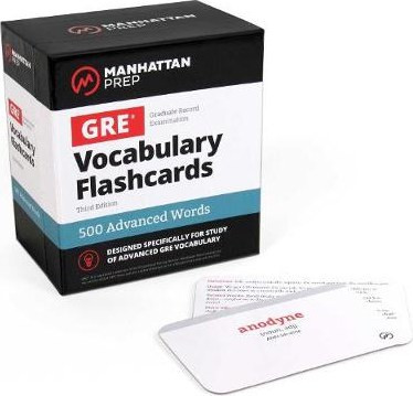 500 Advanced Words: GRE Vocabulary Flashcards
