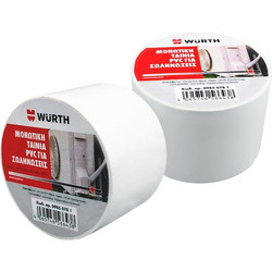 Wurth Μονωτική Ταινία Λευκή PVC Πλάτους 50mm / Μήκους 25m (09850781)