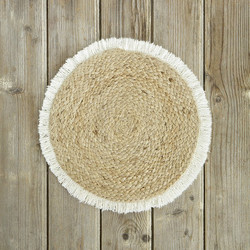 Σουπλά Στρογγυλό (Δ:38cm) Carina White nima