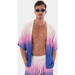 Barcode Berlin Kimono Foke - White-Pink-Blue