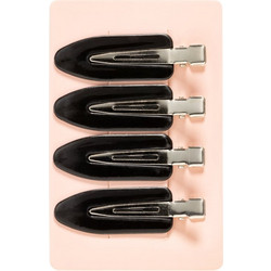 BrushArt Hair Creaseless clips κλιπ για τα μαλλιά απόχρωση Black
