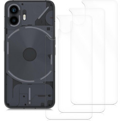 KWmobile Protective Film Back Side - Μεμβράνη Προστασίας Πλάτης - Nothing Phone 2 - 3 Τεμάχια - Transparent (KWM0000204A002C)