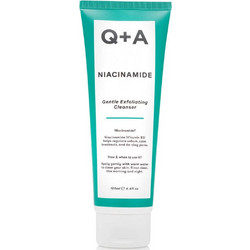 Q+A Exfoliating Niacinamide Gentle Cleanser Gel Καθαρισμού Προσώπου για Ακμή 125ml