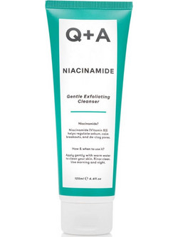 Q+A Exfoliating Niacinamide Gentle Cleanser Gel Καθαρισμού Προσώπου για Ακμή 125ml