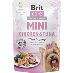 Brit Care Mini Adult with Chicken & Tuna in Gravy 85gr