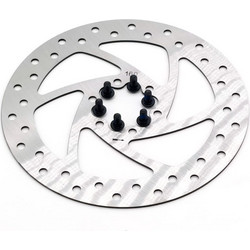 eWHEEL ΔΙΣΚΟΠΛΑΚΑ ΓΙΑ ΠΑΤΙΝΙΑ/ΠΟΔΗΛΑΤΑ (160mm) 6 ΒΙΔΕΣ 92147