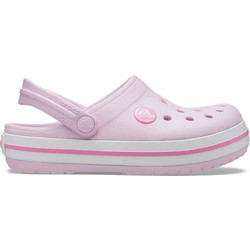 Crocs Crocband Clog Παιδικά Παπούτσια Θαλάσσης για Κορίτσι Ροζ 207006-6GD