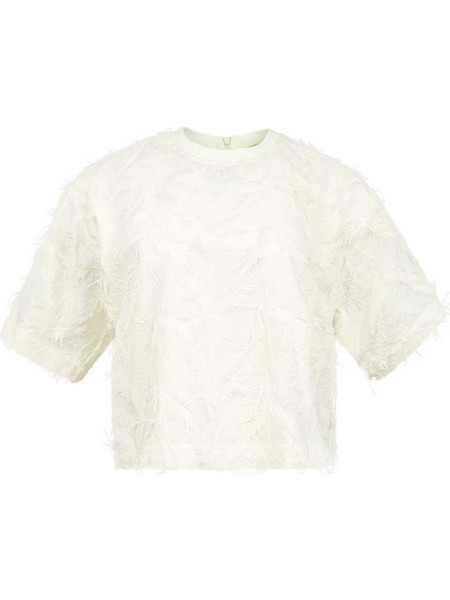 T-Shirt Blusa Tessuto 24EU2M0G101P1F1 1104 ecru