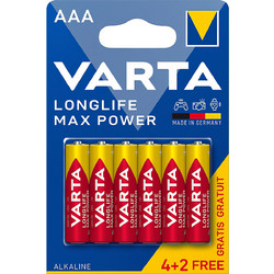 Varta Max Tech AAA 6τμχ