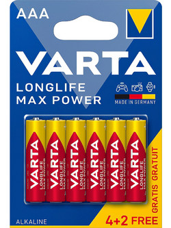 Varta Max Tech AAA 6τμχ