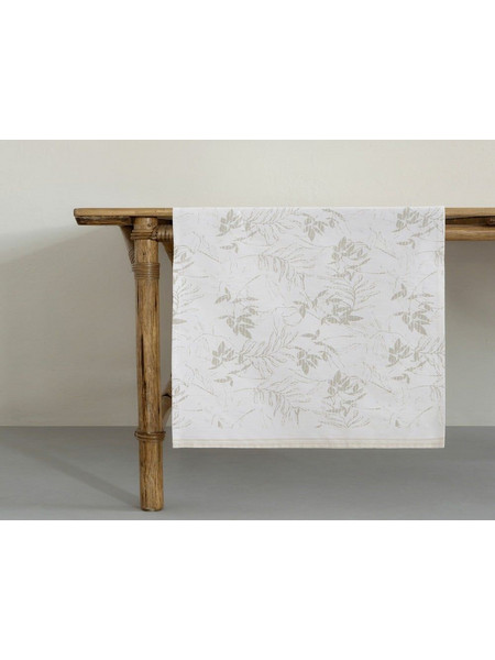 Runner Foliage Greige Nima 48Χ150 100% Βαμβάκι