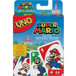 Mattel UNO Super Mario Επιτραπέζιο Παιχνίδι για 7+ Ετών για 2-10 Παίκτες