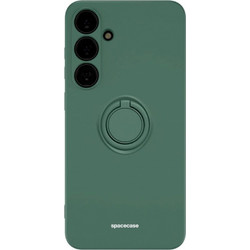Spacecase Silicone Ring Holder Samsung Galaxy S24 Plus - Dark Green