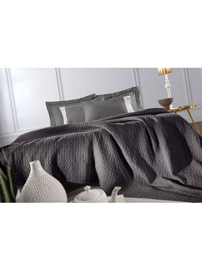 Guy Laroche Υπέρδιπλη Κουβέρτα Nikki Anthracite 240x260cm