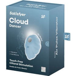 Satisfyer Cloud Dancer Κλειτοριδικός Δονητής Μπλε