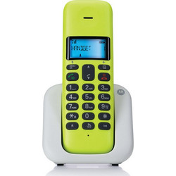 Motorola T301 Ασύρματο Τηλέφωνο με Ανοιχτή Ακρόαση Lime