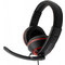A14 Gaming Headset On Ear Red A14 Gaming Headset On Ear Red