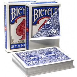 Bicycle Blank Face Blue Back