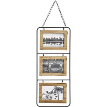 Κάδρα φωτογραφιών τοίχου Atmosphera Ξύλο MDF (52 x 22 cm)