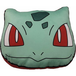 Pokemon Bulbasaur 3D Παιδικό Διακοσμητικό Μαξιλάρι 40x40cm