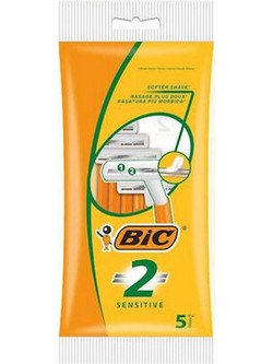 BIC Sensitive Twin Easy Ξυραφάκι μιας Χρήσης με 2 Λεπίδες 5τμχ