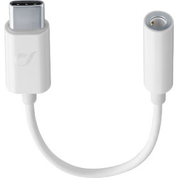Cellular Line Adaptor 3.5mm to type-C white